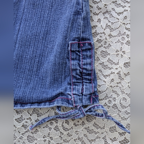 Denim Psychedelic Y2K Girls Dress - Picture 8 of 8